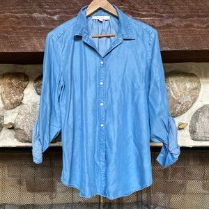 LOFT chambray shirt